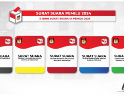 Kenali 5 Warna Berbeda Surat Suara Untuk Pemilu 2024