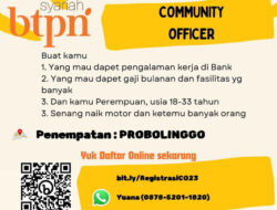 Info Lowker Probolinggo! Bank BTPN Syariah Membuka Peluang Kesuksesan Untuk Kalian