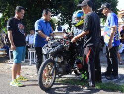 Tinjau Latihan Balap Motor, Nurkholis Beri Motivasi Atlet