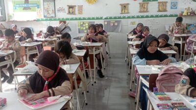 SDN di Kraksaan Menggelar Lomba Mewarnai Tingkat Jawa Timur