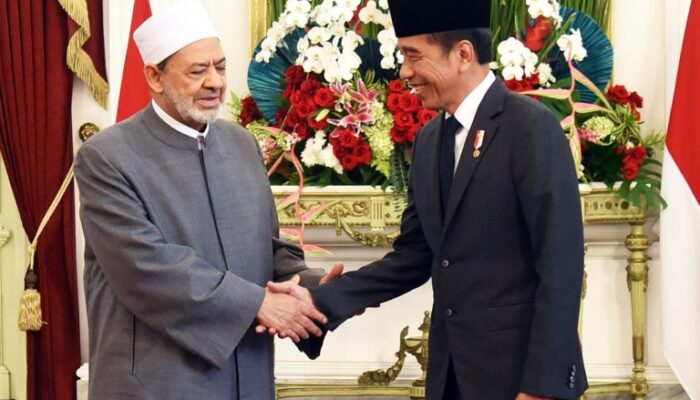 Jokowi Sambut Kunjungan Grand Syekh Al Azhar, Ternyata Bahas Ini