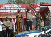 Jelang Pilkada 2024, Polres Probolinggo Gelar Pasukan Operasi Mantap Praja Semeru