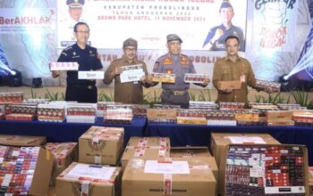 Perangi Rokok Ilegal, Satu Juta Batang Disita, Probolinggo Gencarkan Operasi Besar-Besaran