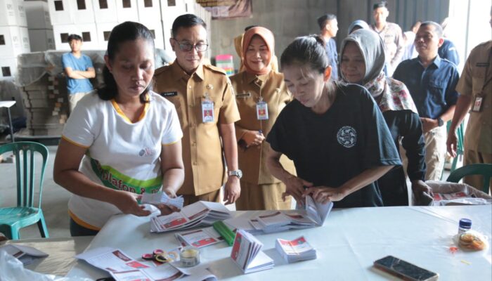 Pantau Pelipatan Surat Suara, Pastikan Pilkada Berjalan Tanpa Cacat, Begini Kata Pj Walikota Probolinggo