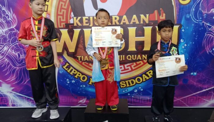 Dua Atlet Muda Wushu Probolinggo Raih Prestasi di Piala KONI Sidoarjo