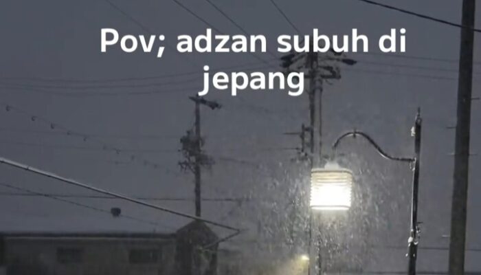 Viral! Pria Indonesia Bagikan Video Adzan di Jepang, Suaranya Mirip Kakek Saat Subuh