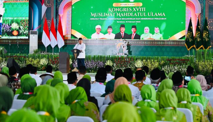 Presiden Prabowo: Peran Muslimat NU Sangat Penting dalam Membangun Bangsa