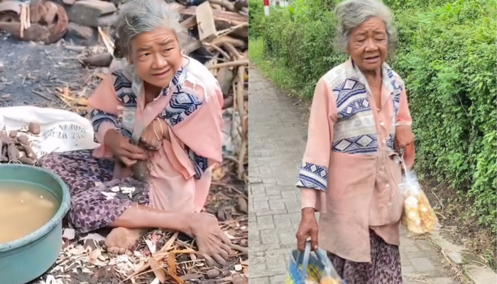 Kisah Haru Mbah Sami, Nenek Penjual Keripik di Jember yang Hidup Sebatang Kara