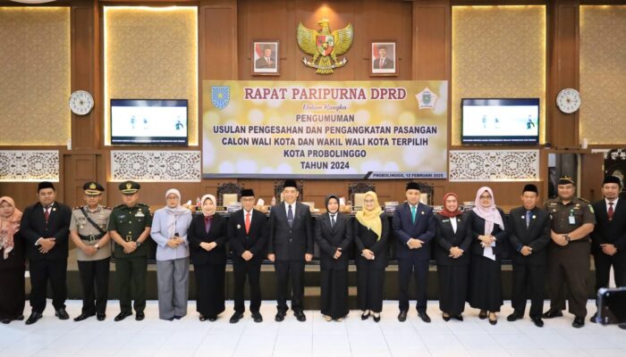 DPRD Probolinggo Gelar Rapat Paripurna Pengesahan Wali Kota Terpilih Pemilu 2024